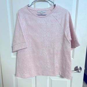 Loft pink shirt size medium